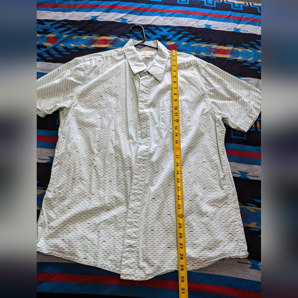 Mens Haggar short sleeve shirt